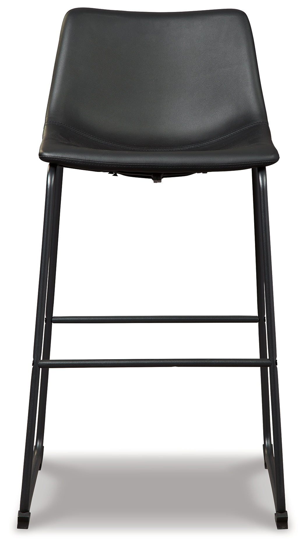 Centiar Black Pub Height Bar Stool