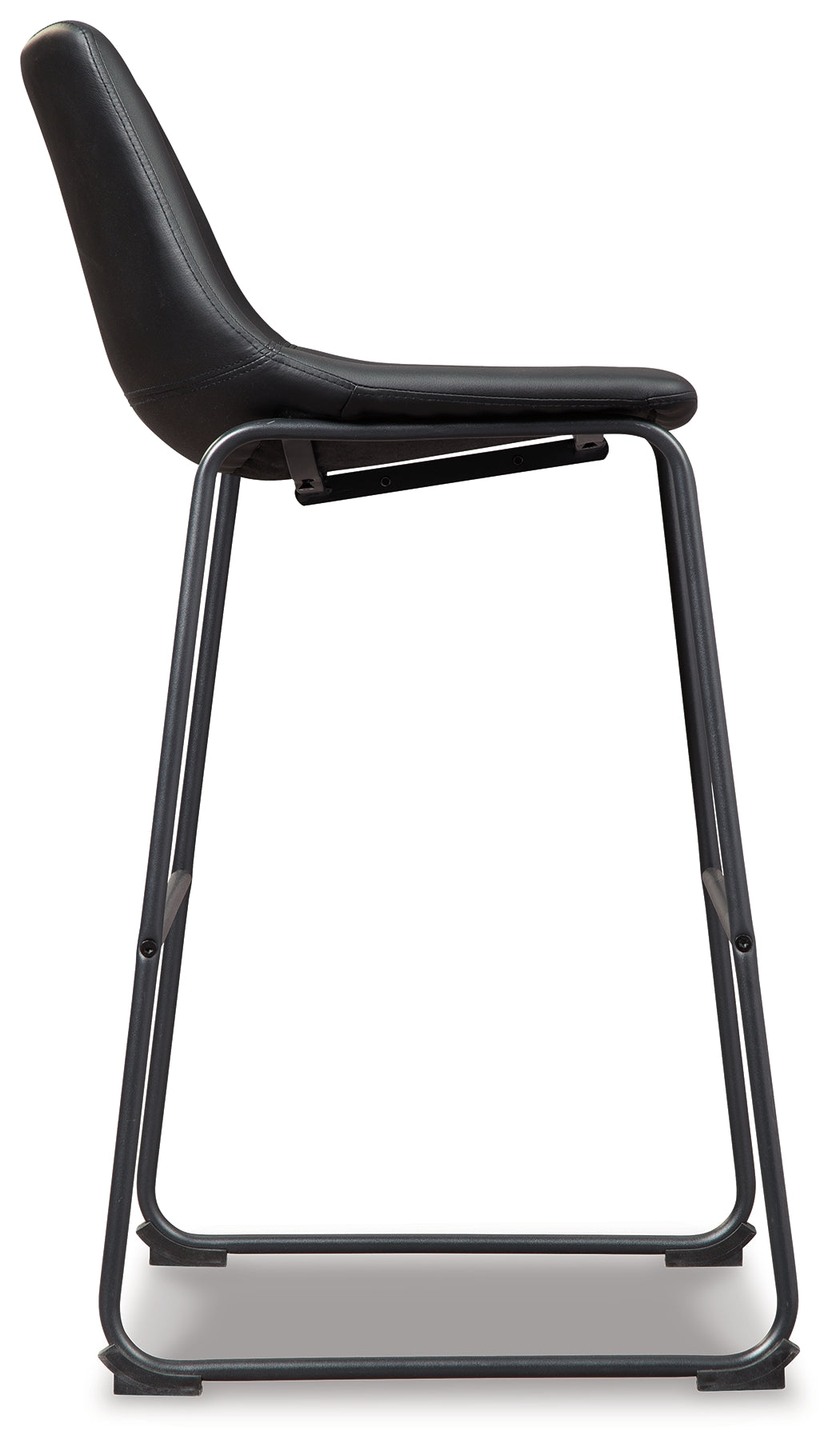 Centiar Black Pub Height Bar Stool