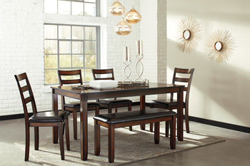 Coviar Brown Dining Set