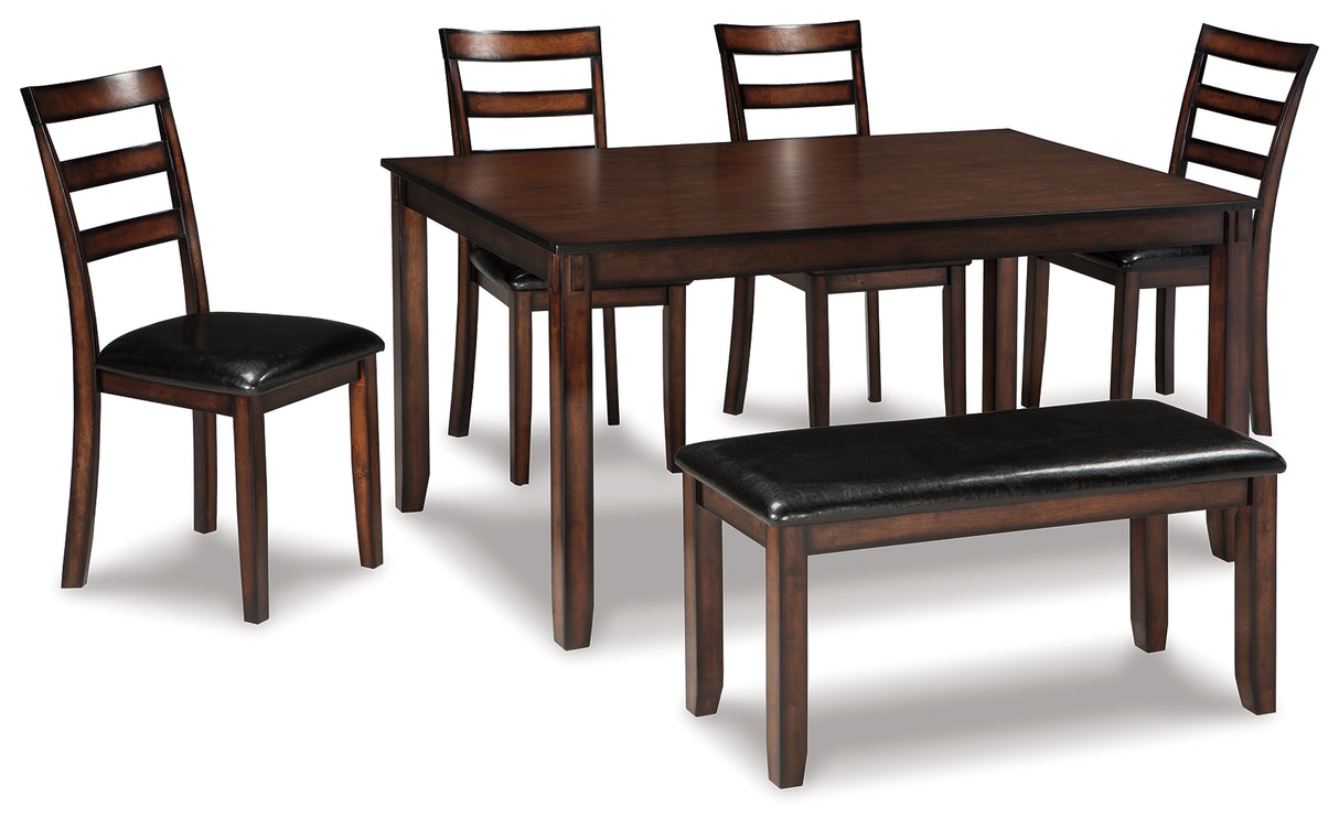 Coviar Brown Dining Set