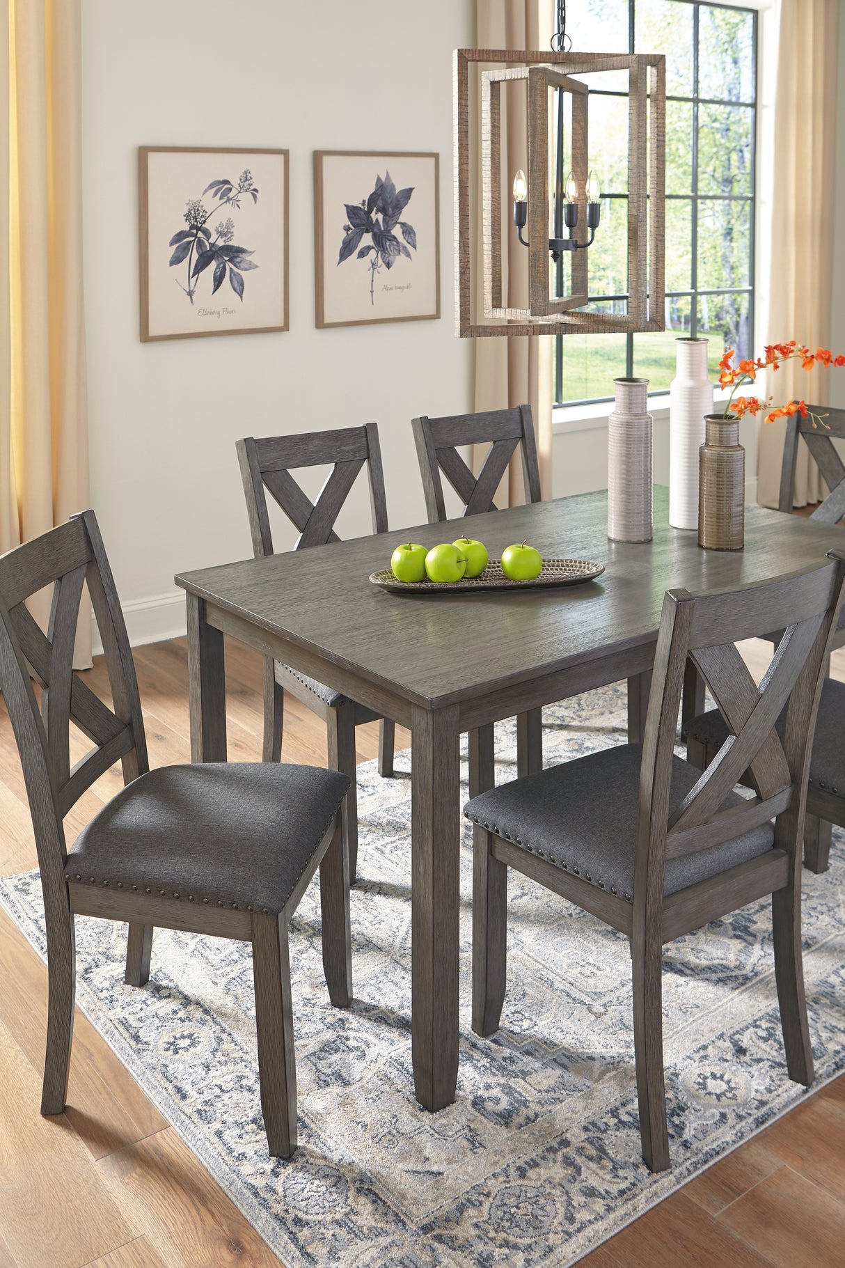 Caitbrook Gray Dining Set