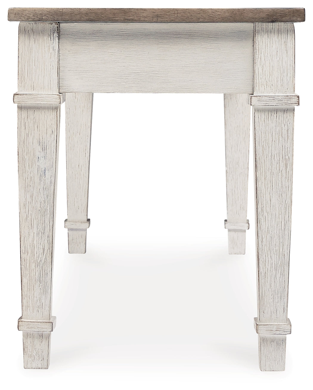 Skempton White/Light Brown Storage Bench