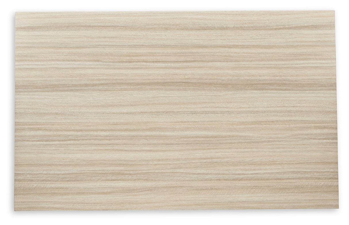 Grannen White/Natural Dining Table