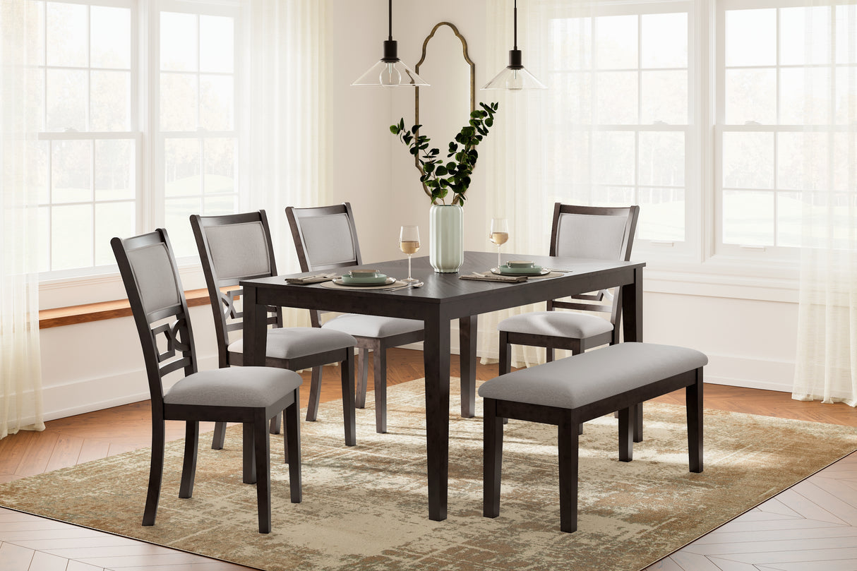 Langwest Brown Dining Set