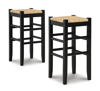 Mirimyn Black Bar Height Bar Stool