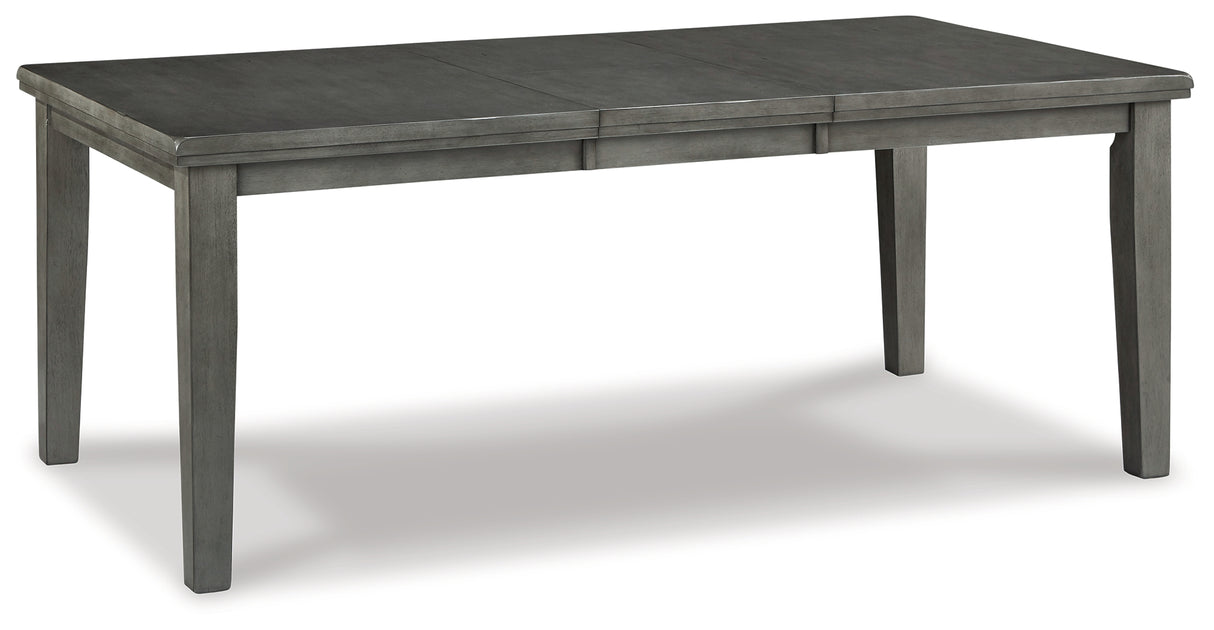 Hallanden Gray Dining Extension Table