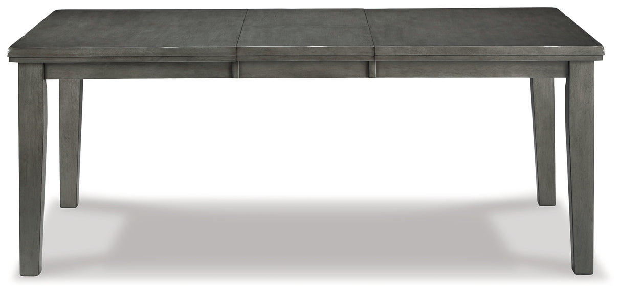 Hallanden Gray Dining Extension Table