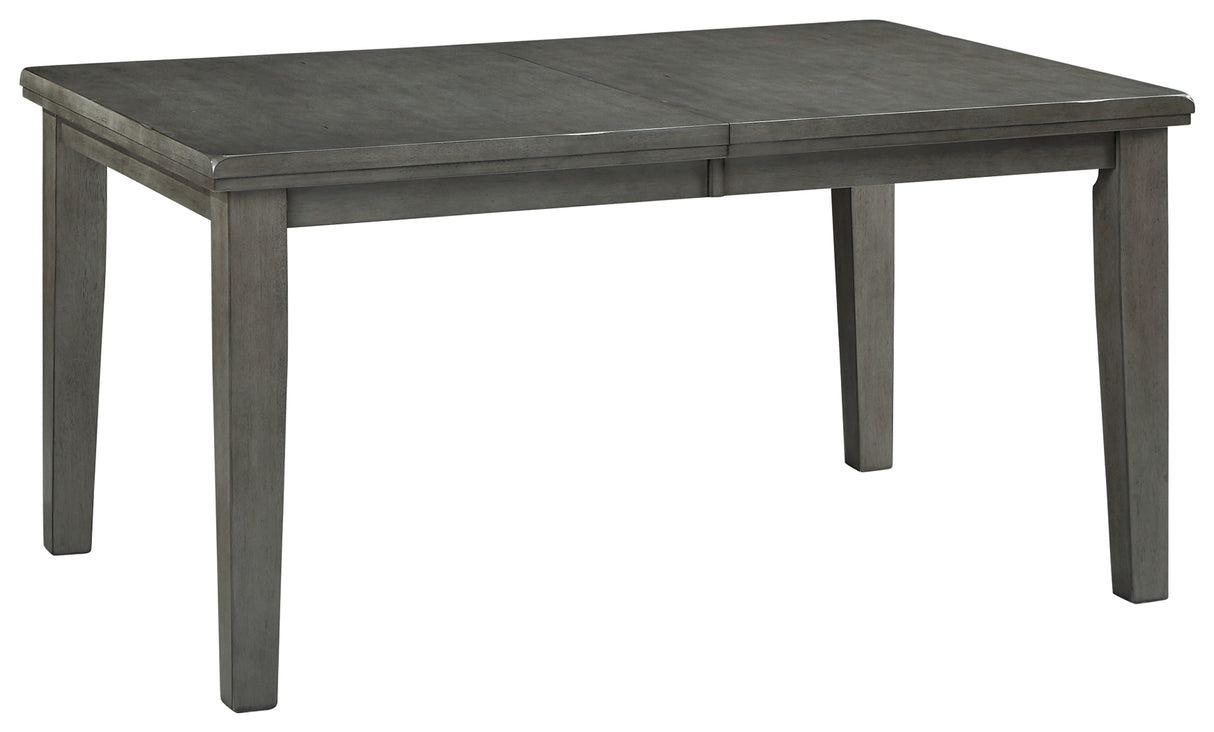 Hallanden Gray Dining Extension Table