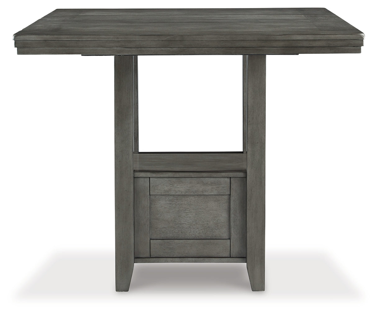 Hallanden Gray Counter Height Dining Extension Table