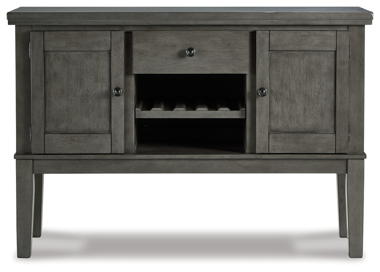 Hallanden Gray Dining Server