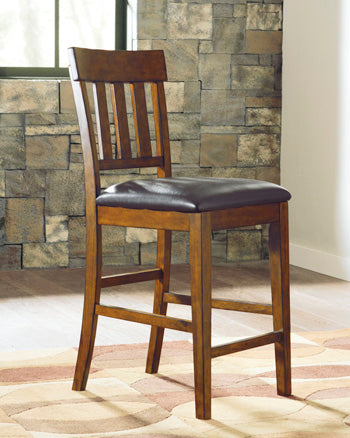 Ralene Medium Brown Counter Height Bar Stool