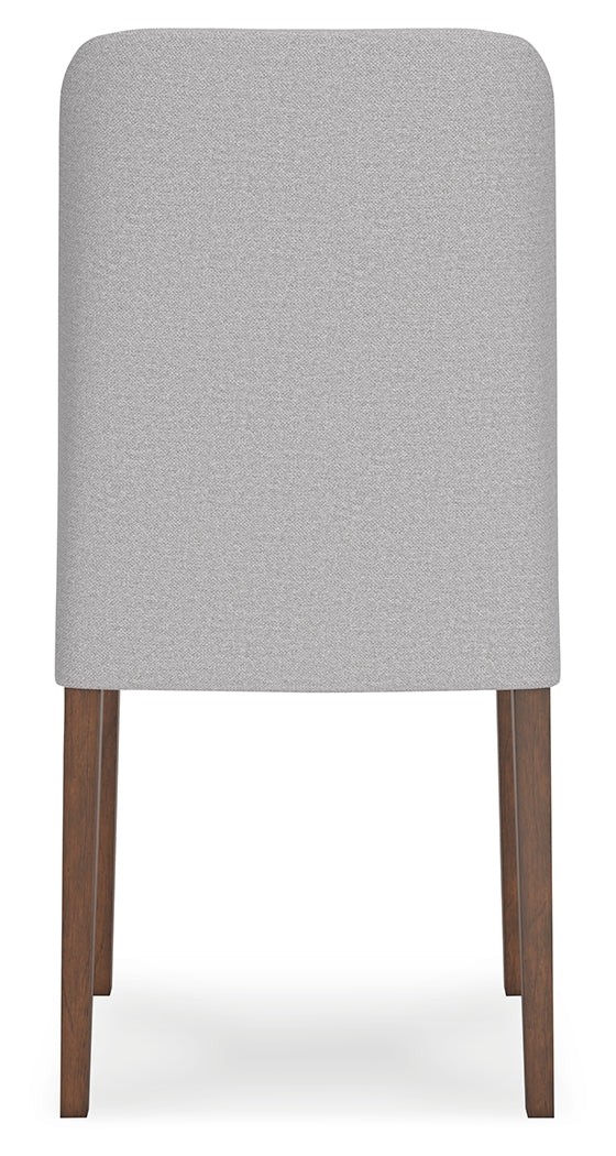 Lyncott Gray/Brown Dining Chair