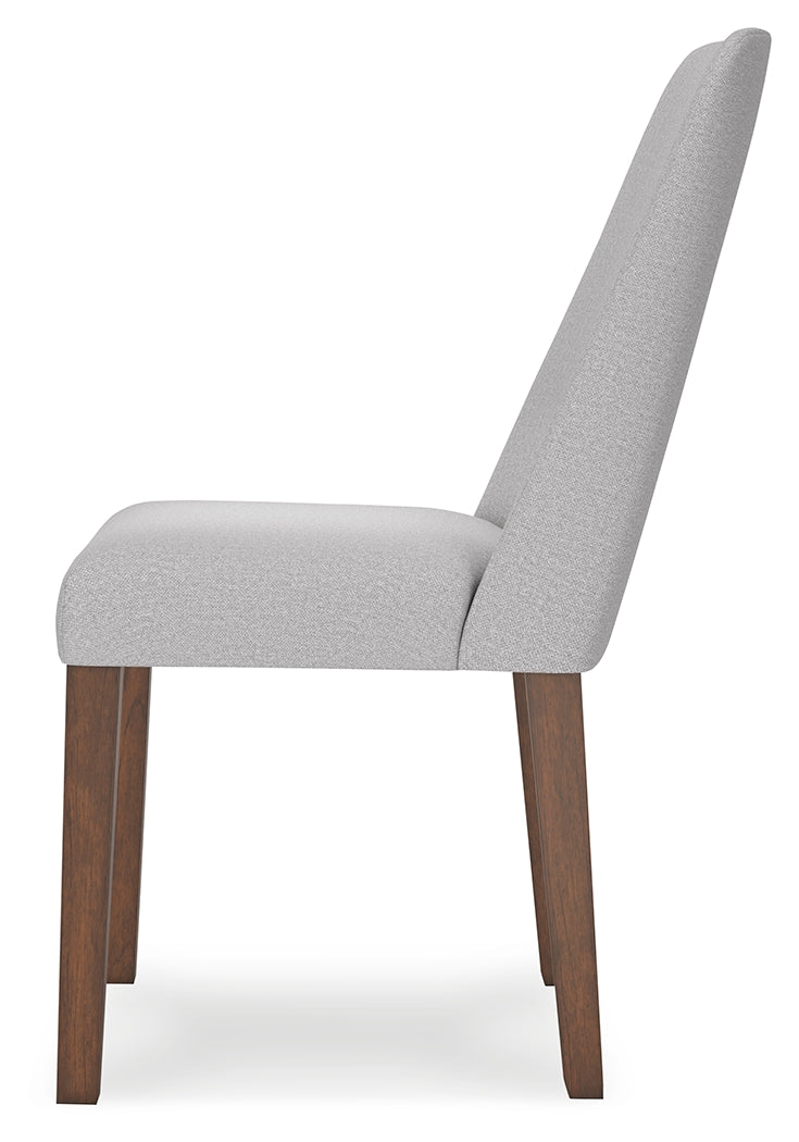 Lyncott Gray/Brown Dining Chair