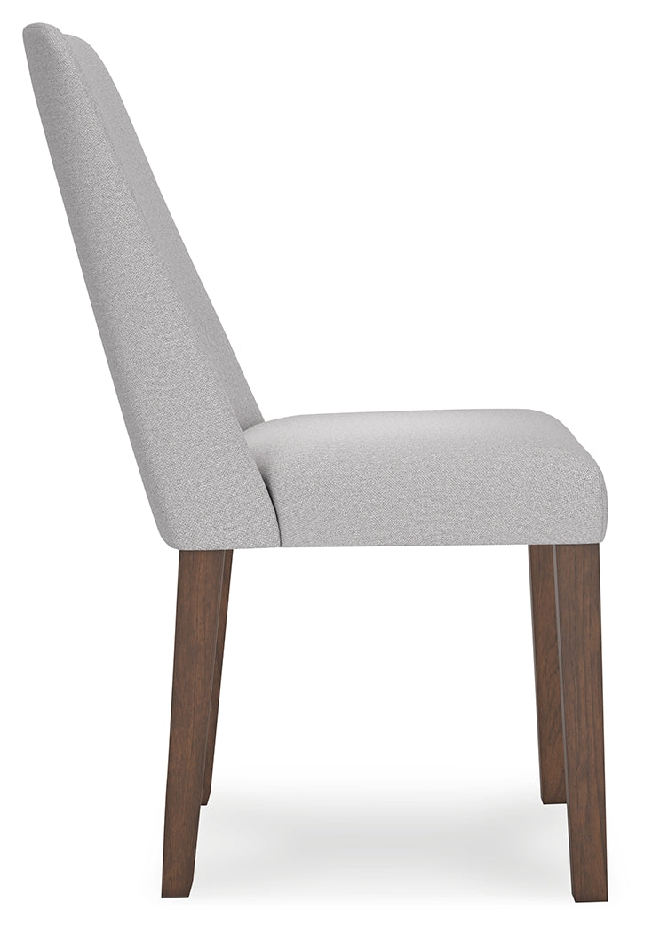 Lyncott Gray/Brown Dining Chair