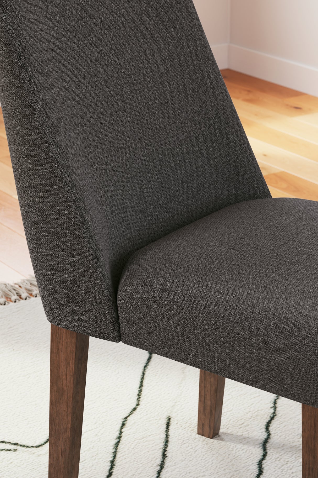 Lyncott Charcoal/Brown Dining Chair