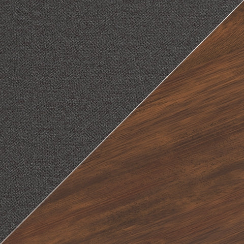 Lyncott Charcoal/Brown Dining Chair