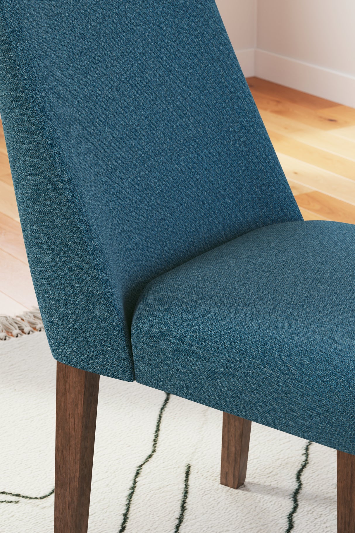 Lyncott Blue/Brown Dining Chair