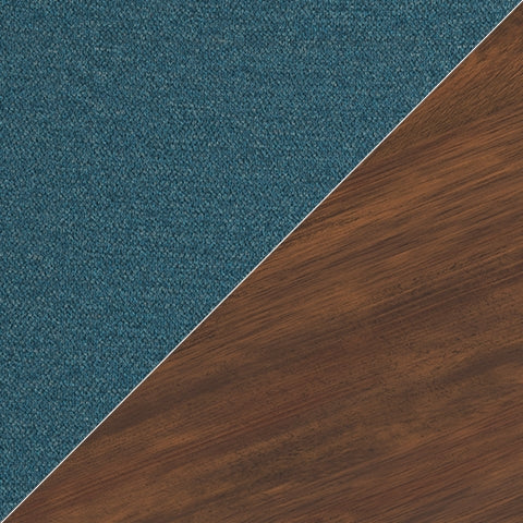 Lyncott Blue/Brown Dining Chair