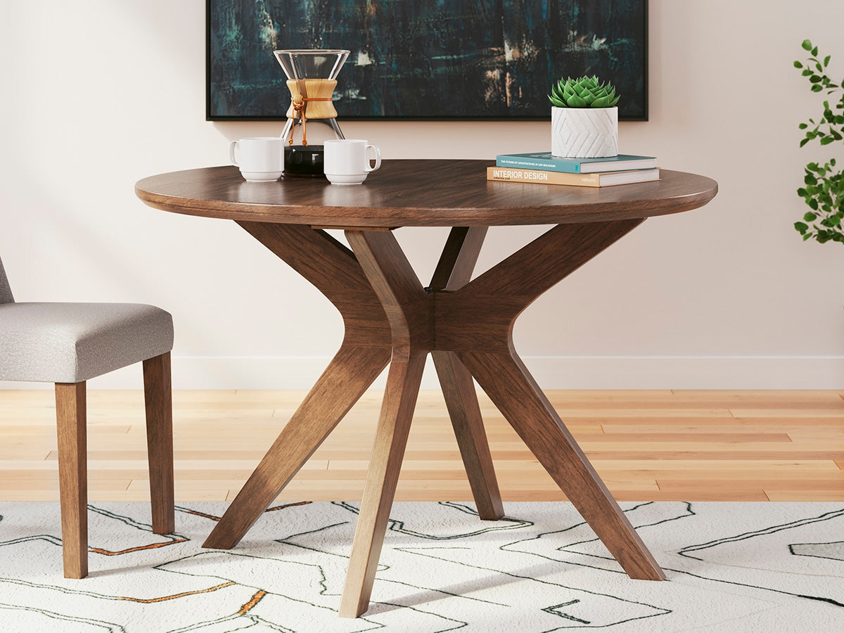 Lyncott Brown Dining Table