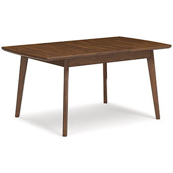 Lyncott Brown Dining Extension Table