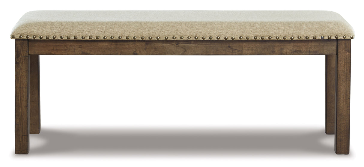 Moriville Beige Dining Bench