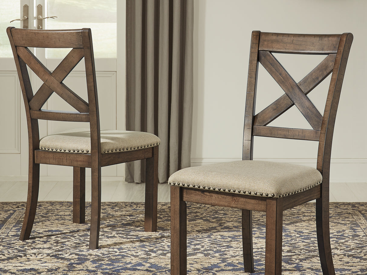 Moriville Beige Dining Table And 6 Chairs