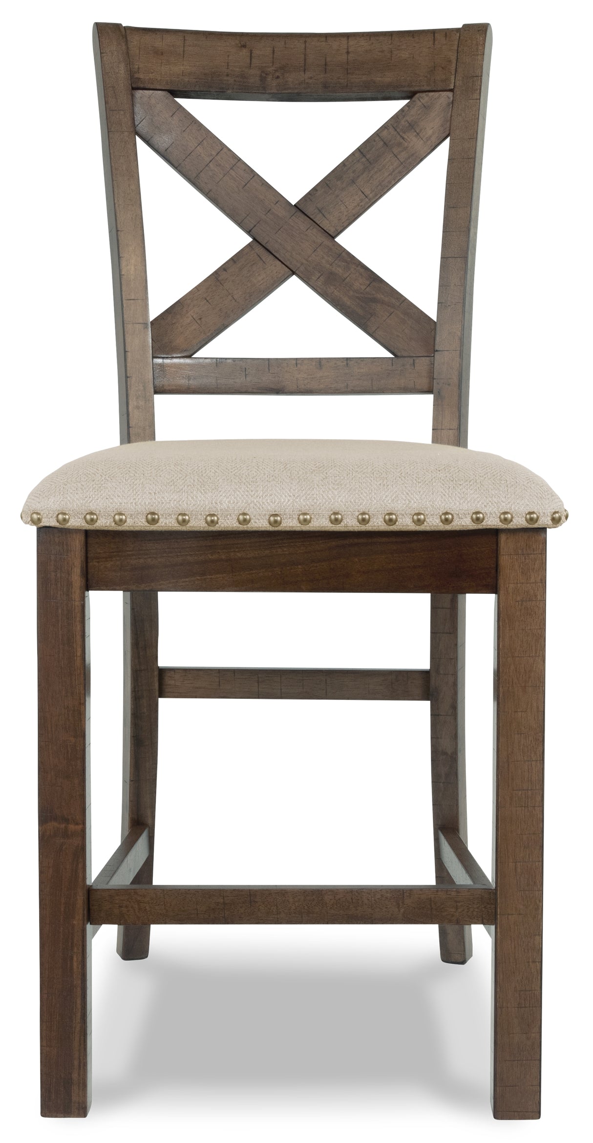 Moriville Beige Counter Height Bar Stool