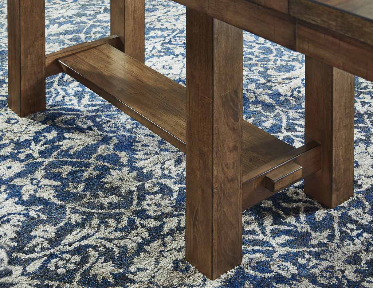 Moriville Grayish Brown Dining Extension Table