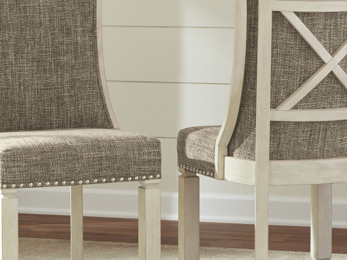 Bolanburg Antique White Dining Table And 6 Chairs