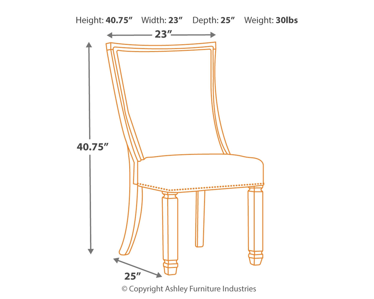 Bolanburg Two-Tone Dining Chair