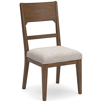 Cabalynn Oatmeal/Light Brown Dining Chair