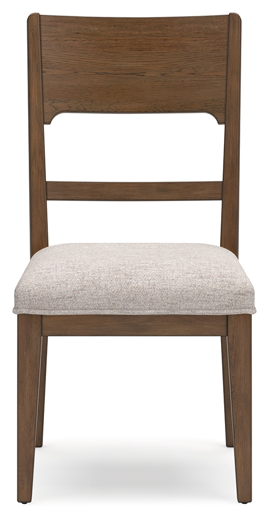 Cabalynn Oatmeal/Light Brown Dining Chair