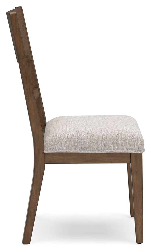 Cabalynn Oatmeal/Light Brown Dining Chair