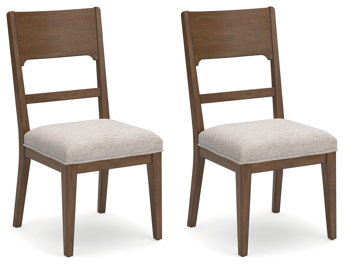 Cabalynn Oatmeal/Light Brown Dining Chair