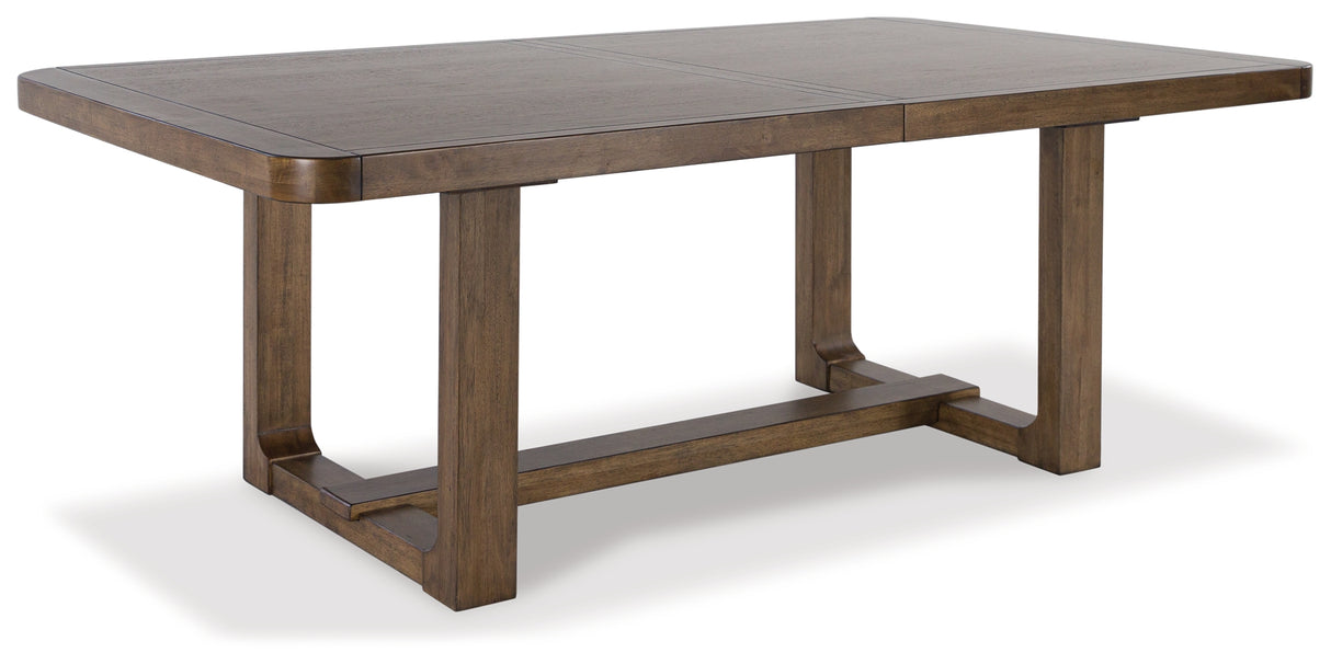 Cabalynn Light Brown Dining Extension Table