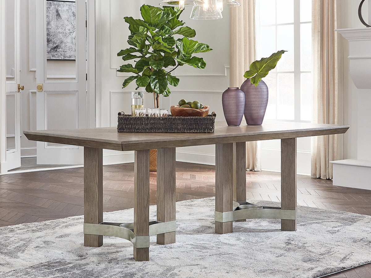 Chrestner Gray Dining Table