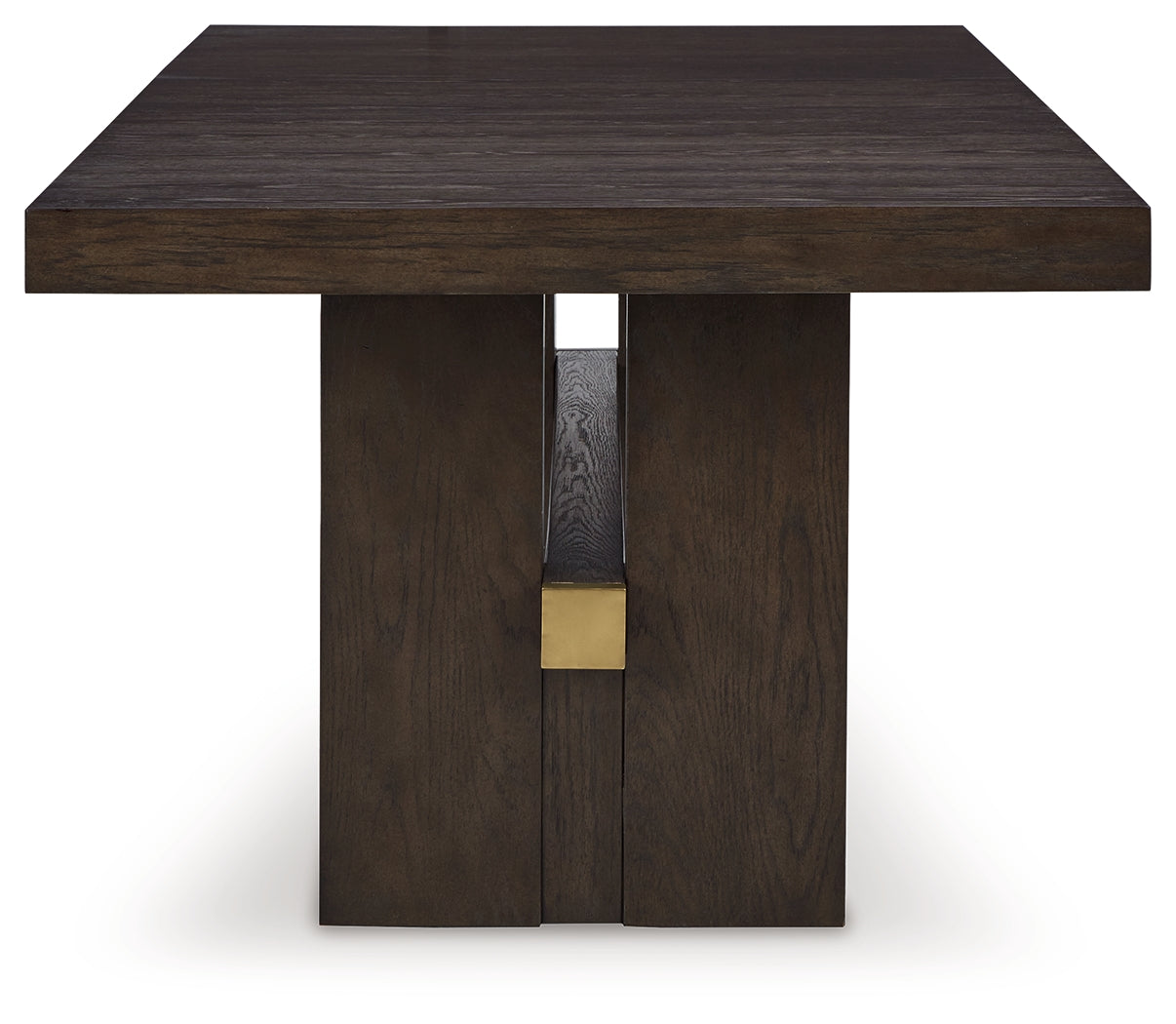 Burkhaus Dark Brown Dining Extension Table
