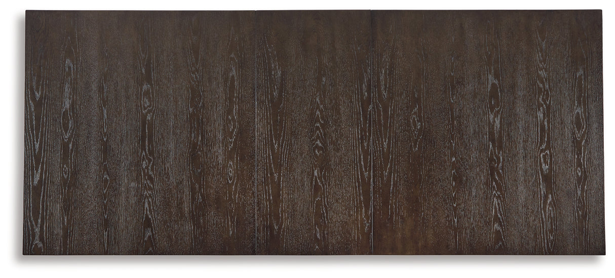 Burkhaus Dark Brown Dining Extension Table