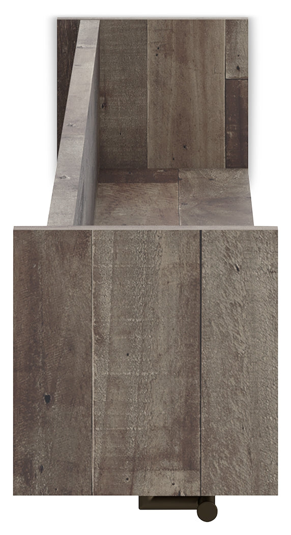 Neilsville Multi Gray Wall Mounted Coat Rack With Shelf