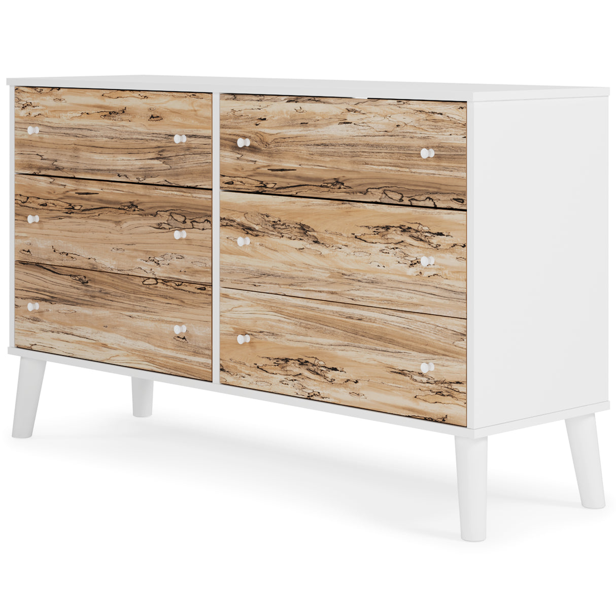 Piperton Two-Tone Brown/White Dresser