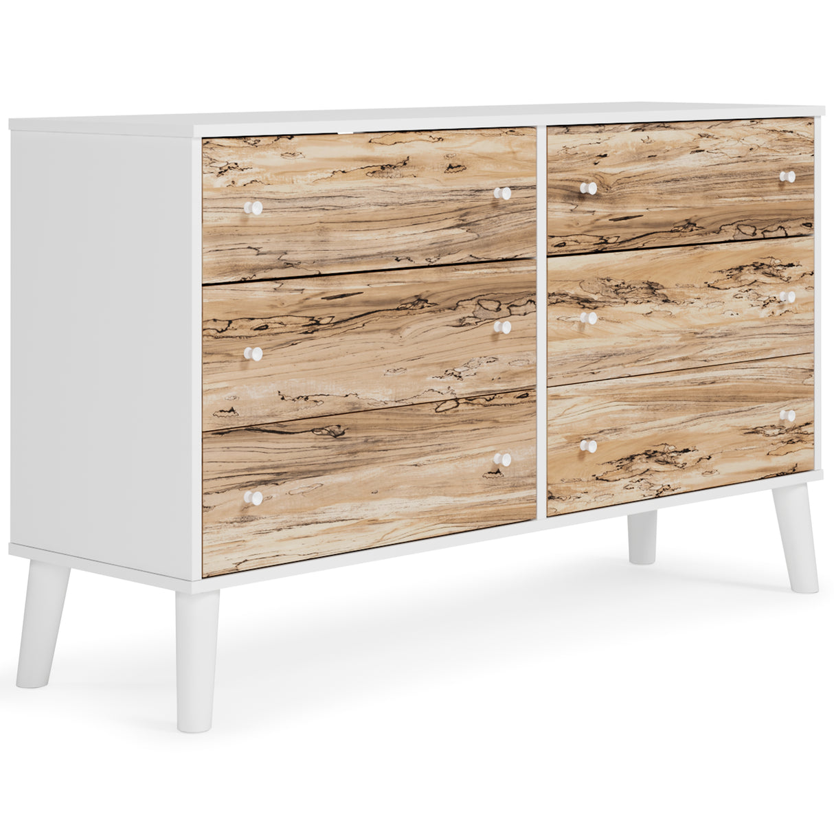 Piperton Two-Tone Brown/White Dresser