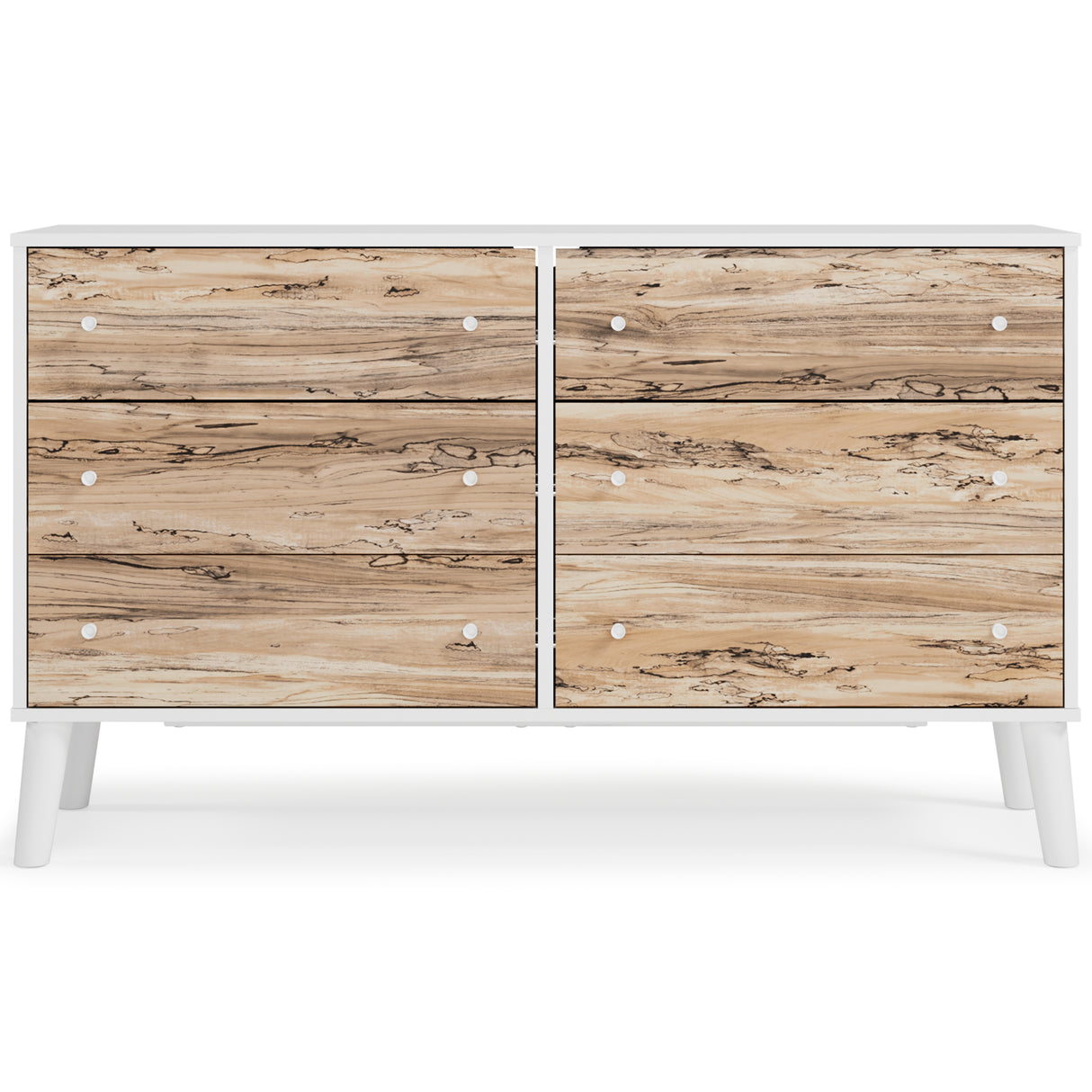 Piperton Two-Tone Brown/White Dresser