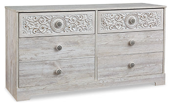 Paxberry Whitewash Dresser