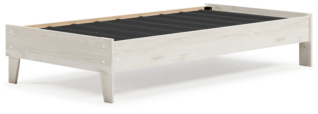 Socalle Light Natural Twin Platform Bed