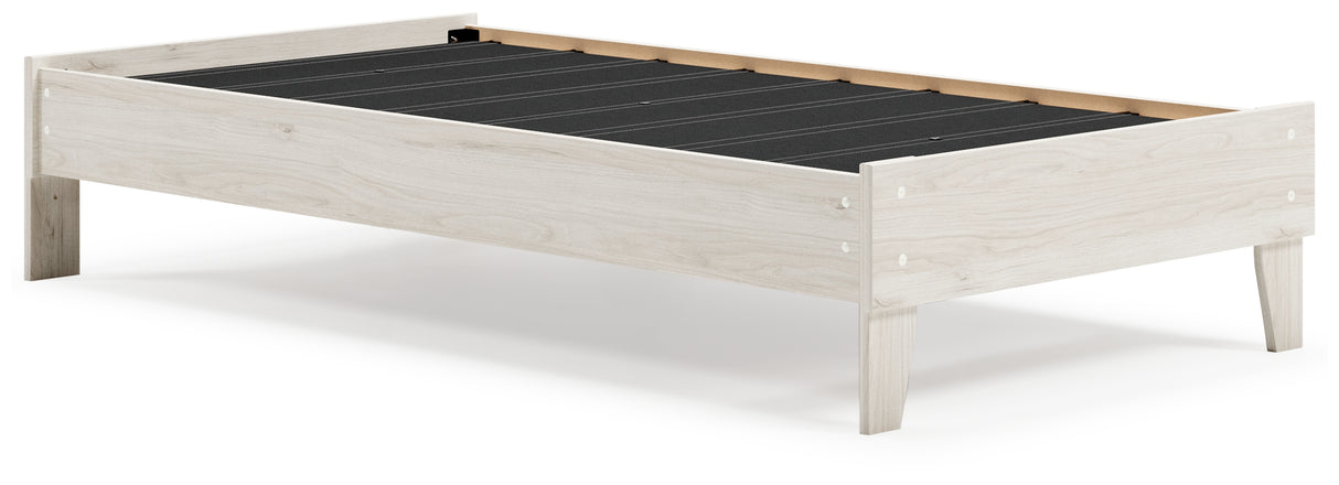 Socalle Light Natural Twin Platform Bed