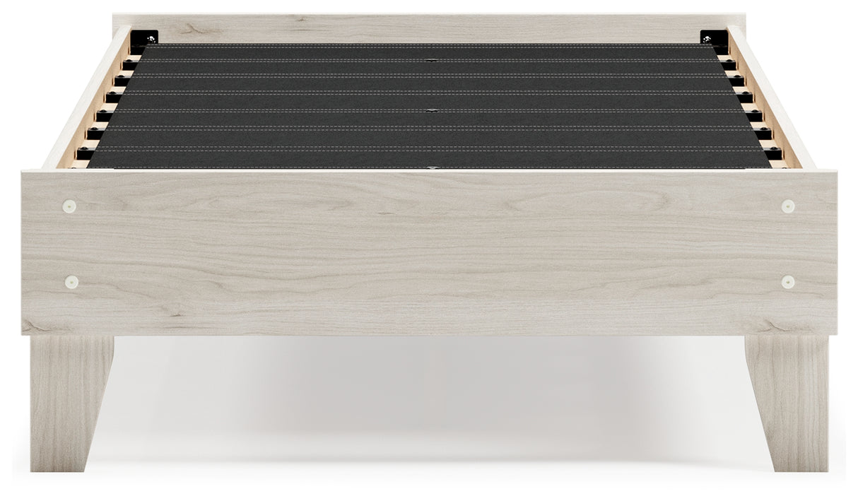Socalle Light Natural Twin Platform Bed