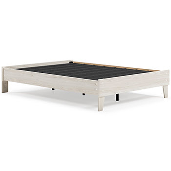 Socalle Light Natural Full Platform Bed