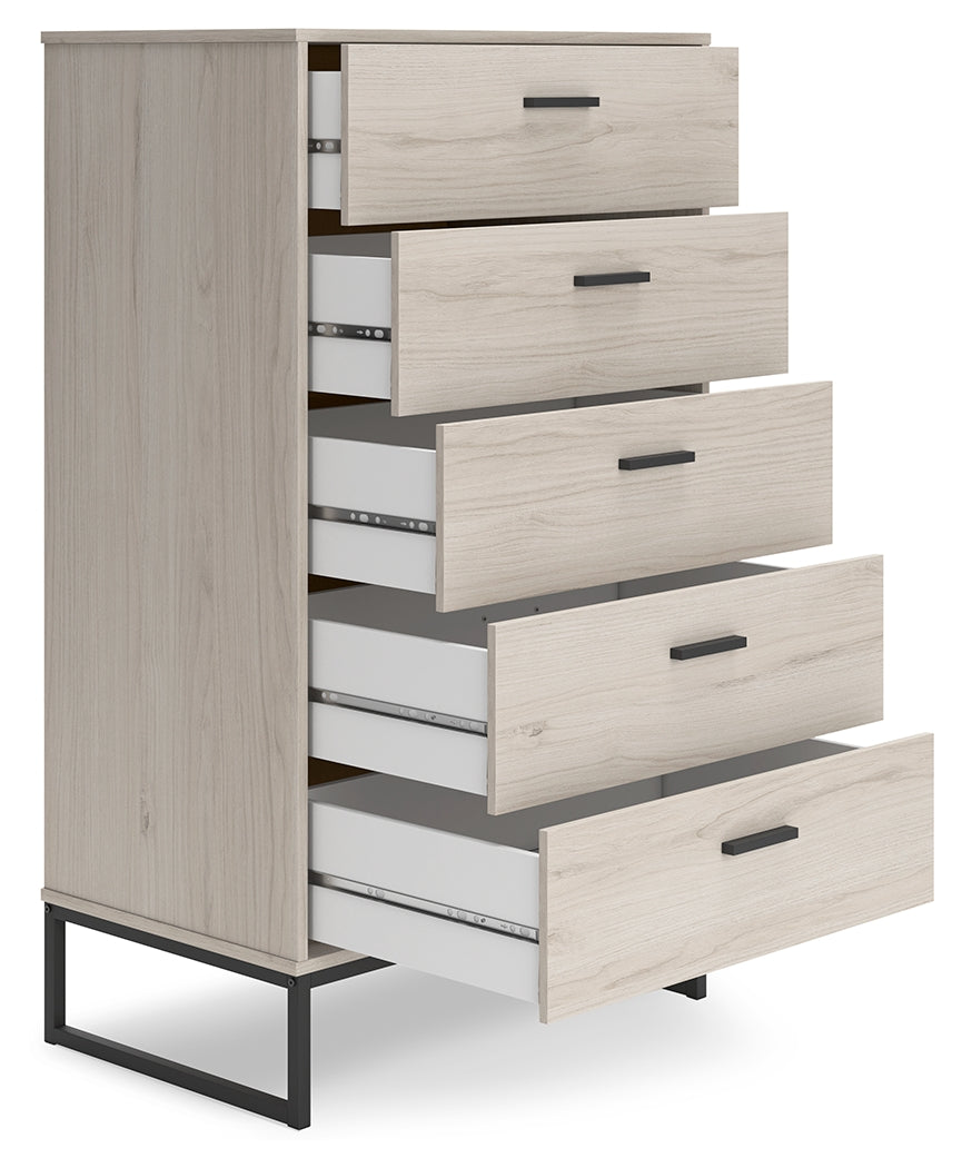 Socalle Light Natural Chest Of Drawers