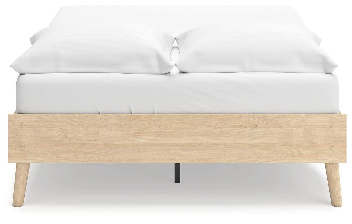 Cabinella Natural Full Platform Bed