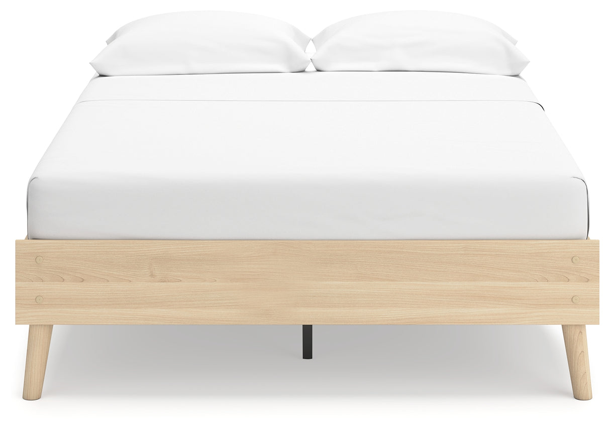 Cabinella Natural Full Platform Bed
